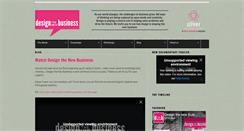 Desktop Screenshot of designthenewbusiness.com